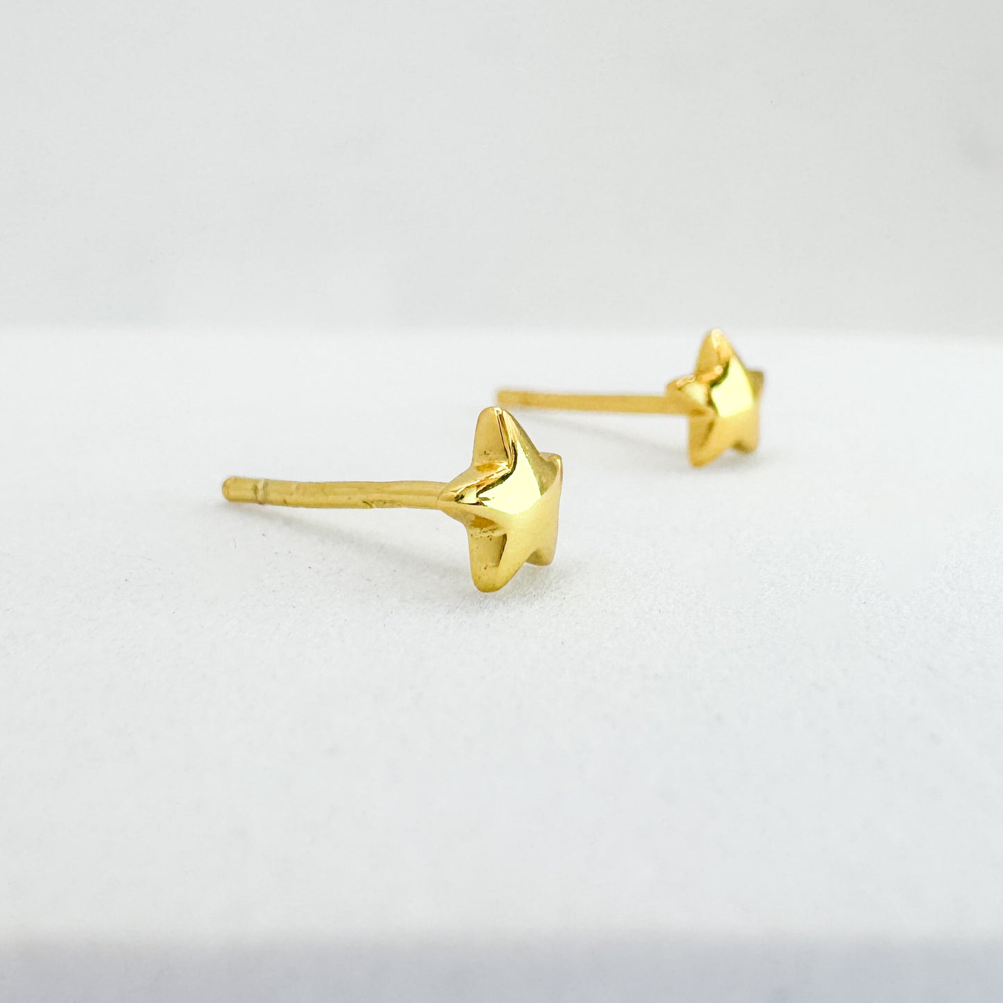 Astra Gold Mini Star Studs