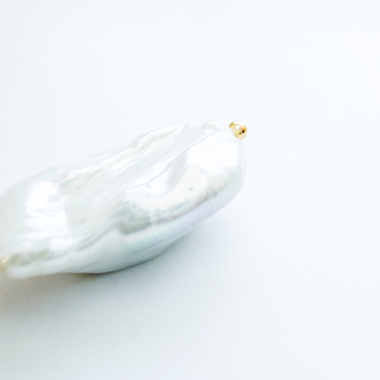 Portofino Chunky Pearl Shell Statement Earrings