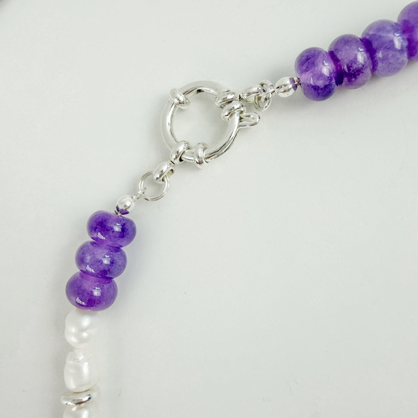 Bali Colourful Chunky Beaded Pearl Necklace