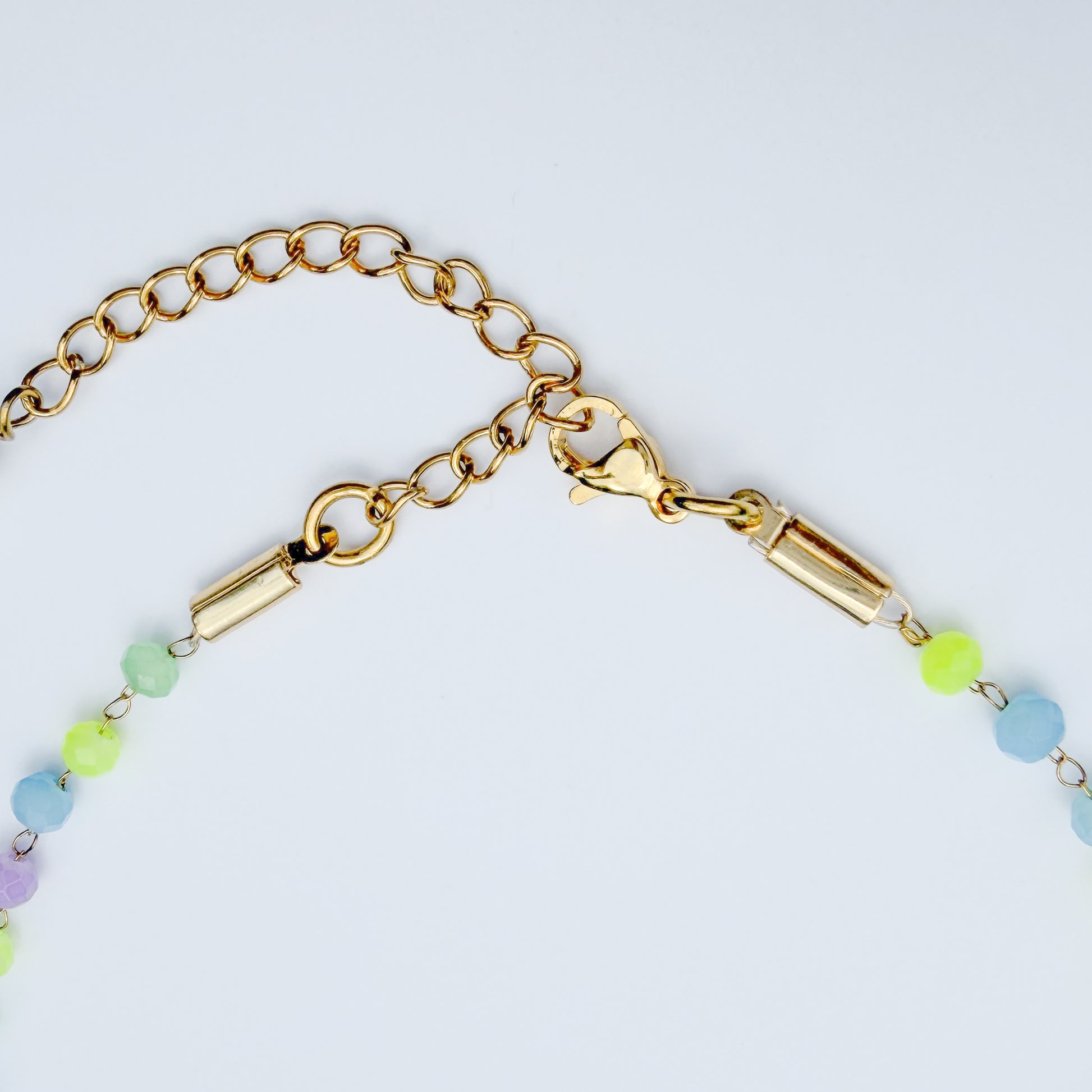 Bondi Neon Bead Chain Anklet