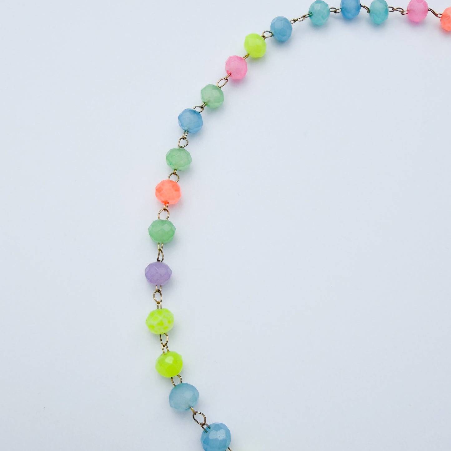 Bondi Neon Bead Chain Bracelet