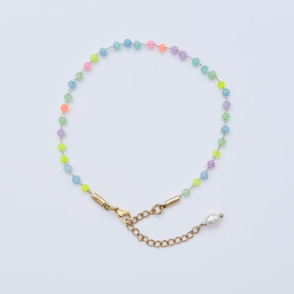 Bondi Neon Bead Chain Bracelet