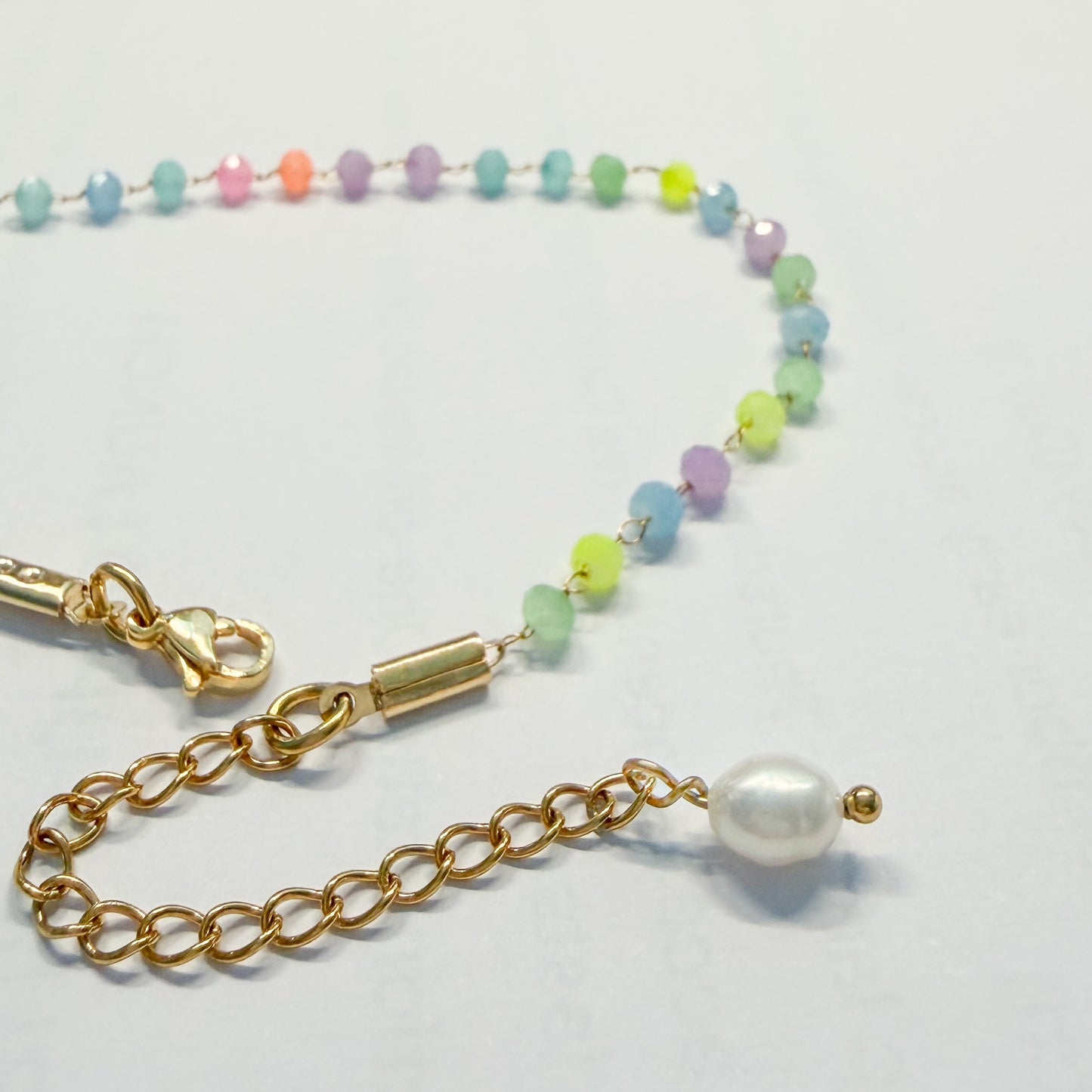 Bondi Neon Bead Chain Bracelet