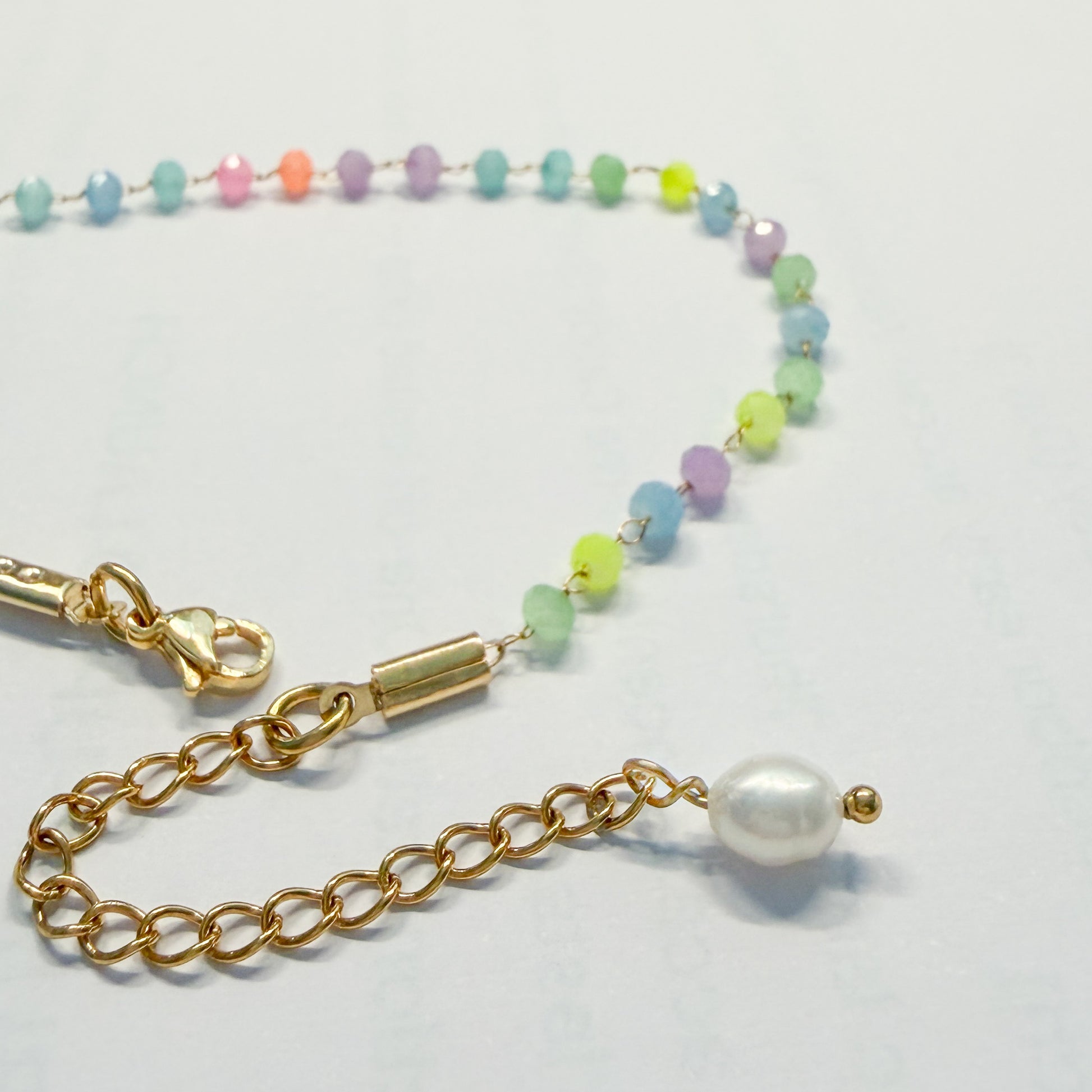 Bondi Neon Bead Chain Bracelet