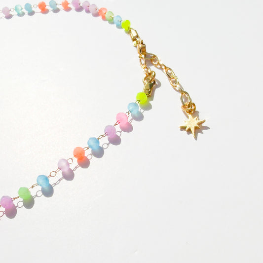 Bondi Neon Bead Chain Necklace