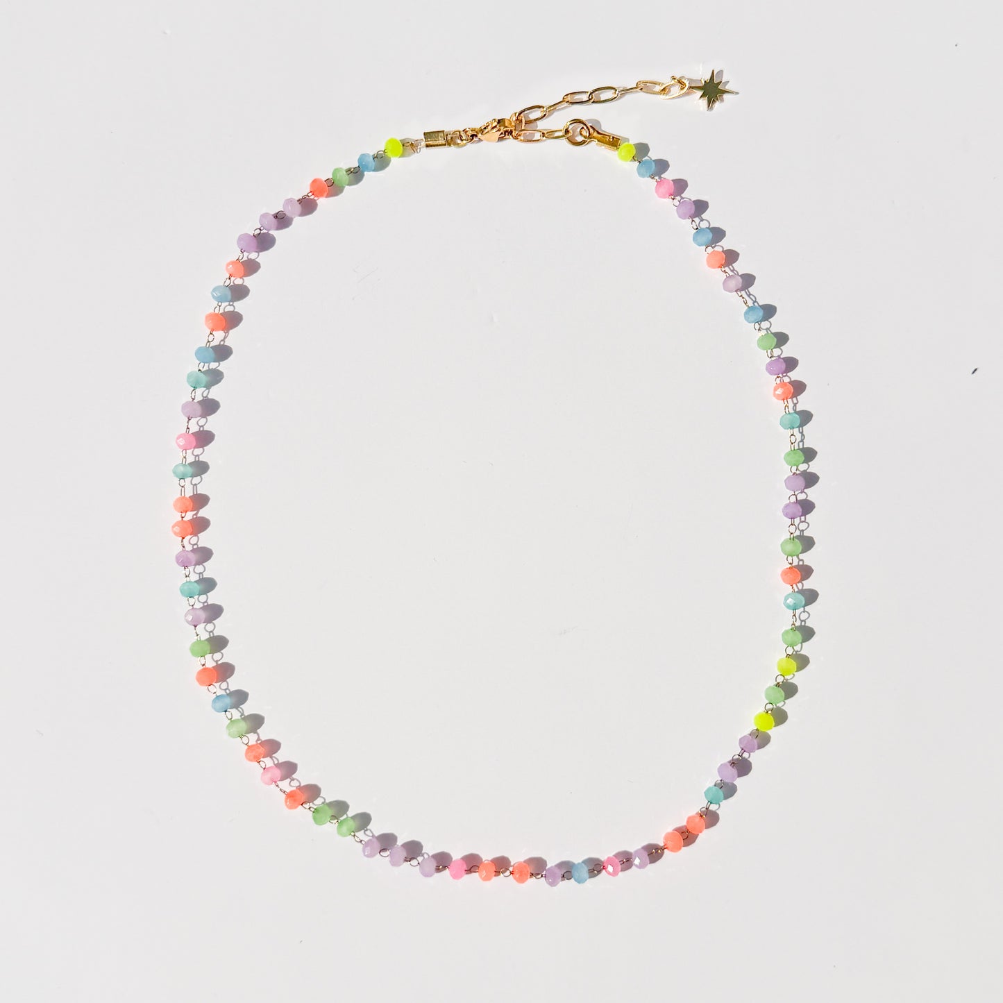 Bondi Neon Bead Chain Necklace