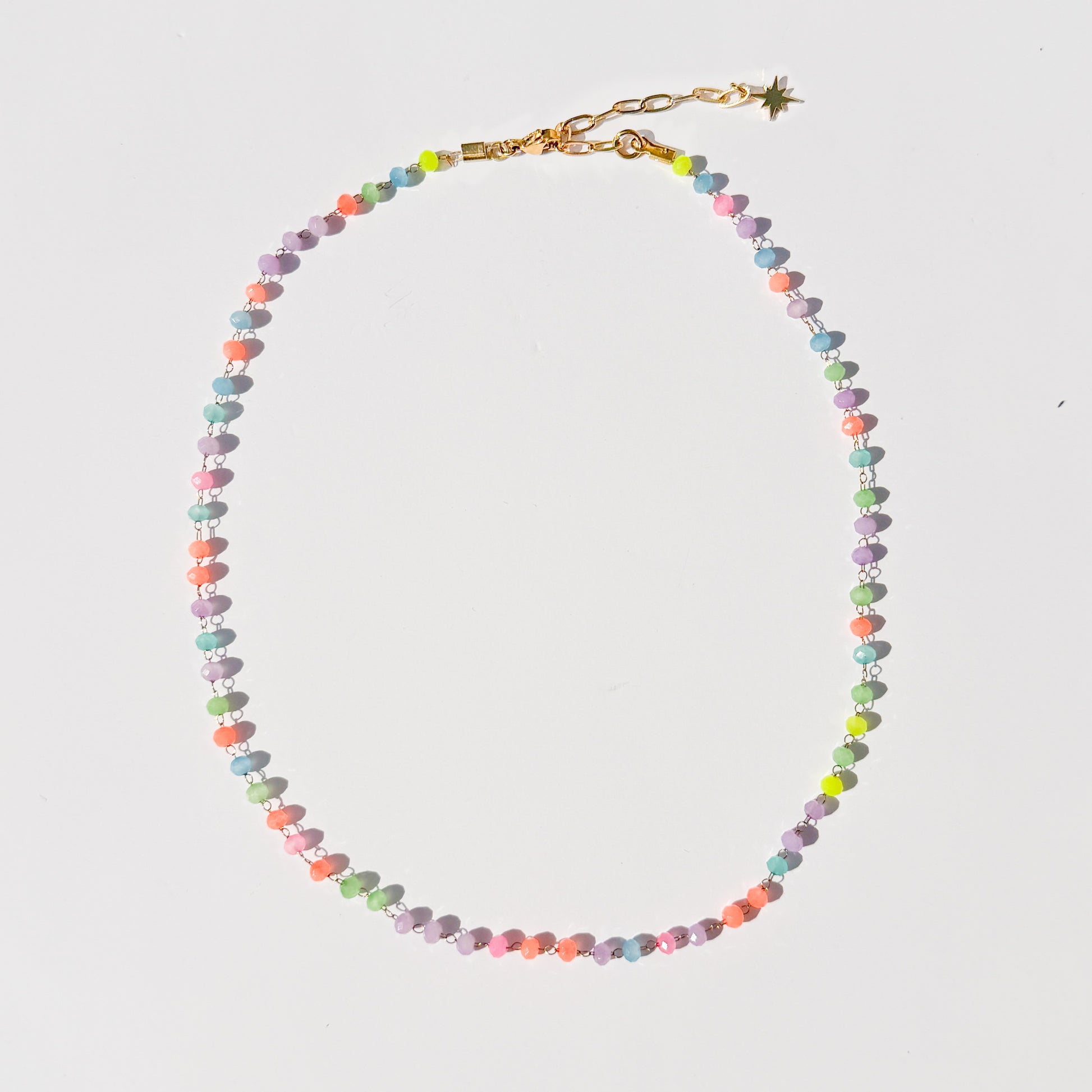 Bondi Neon Bead Chain Necklace