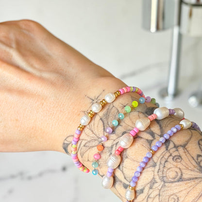 Bondi Neon Bead Chain Bracelet