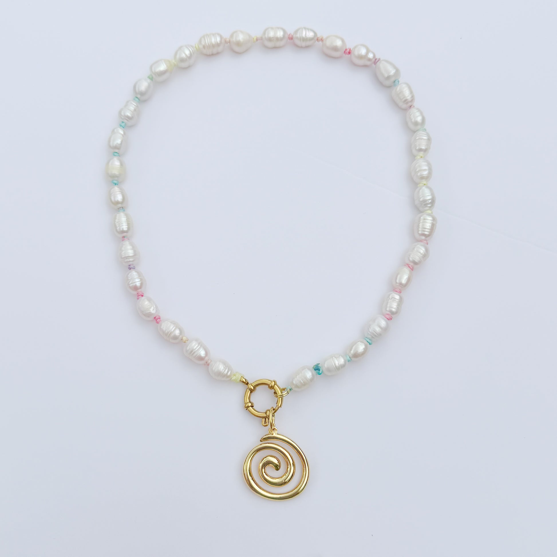 Tahiti Pastel Ombre Pearl Necklace | Choose Your Pendant