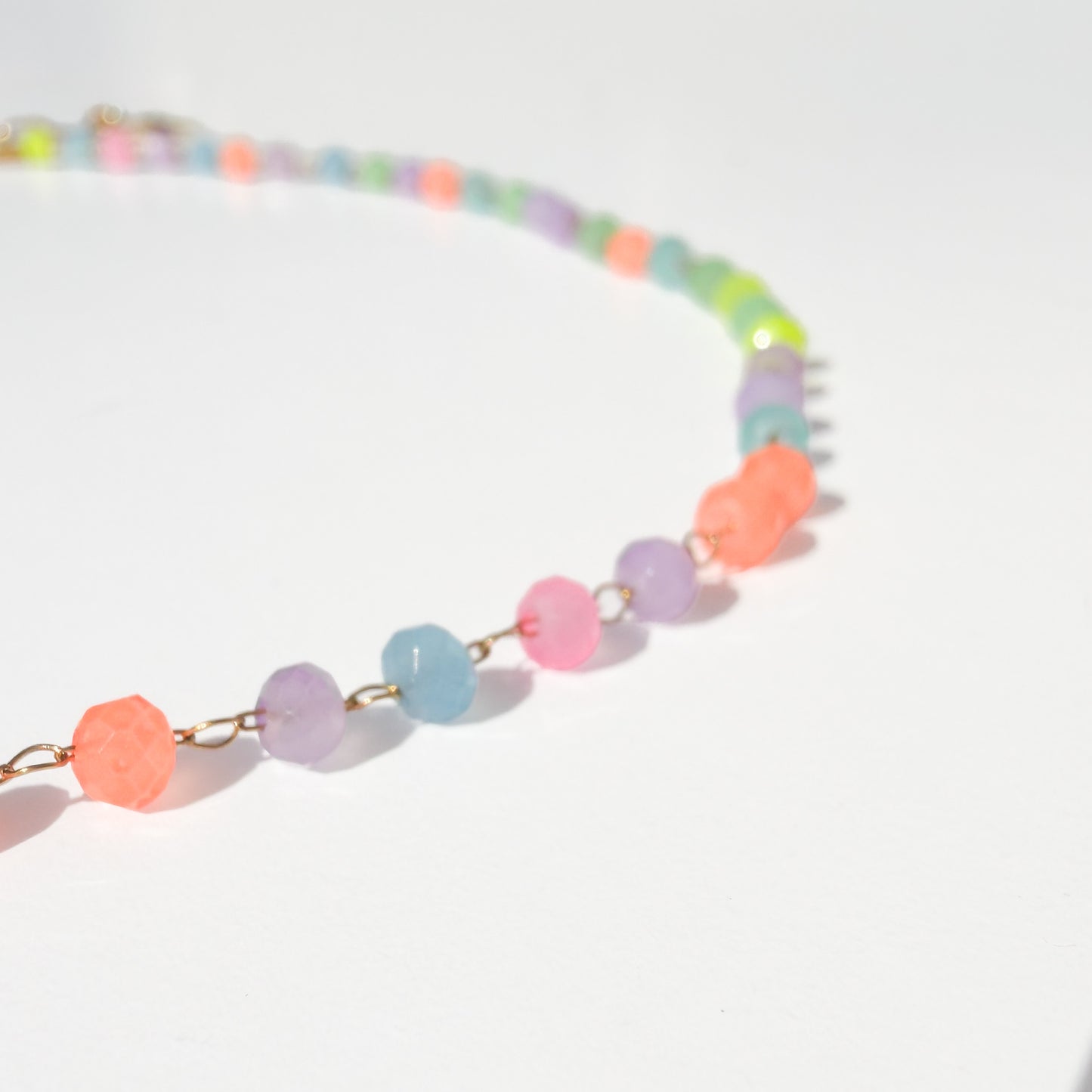 Bondi Neon Bead Chain Bracelet