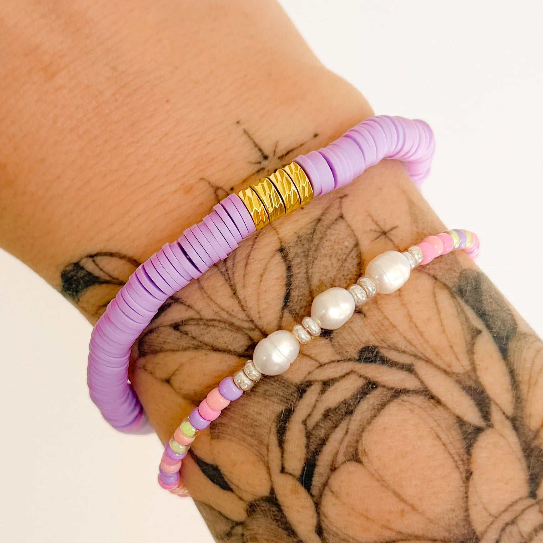Fiji Pastel Pearl Beaded Bracelet