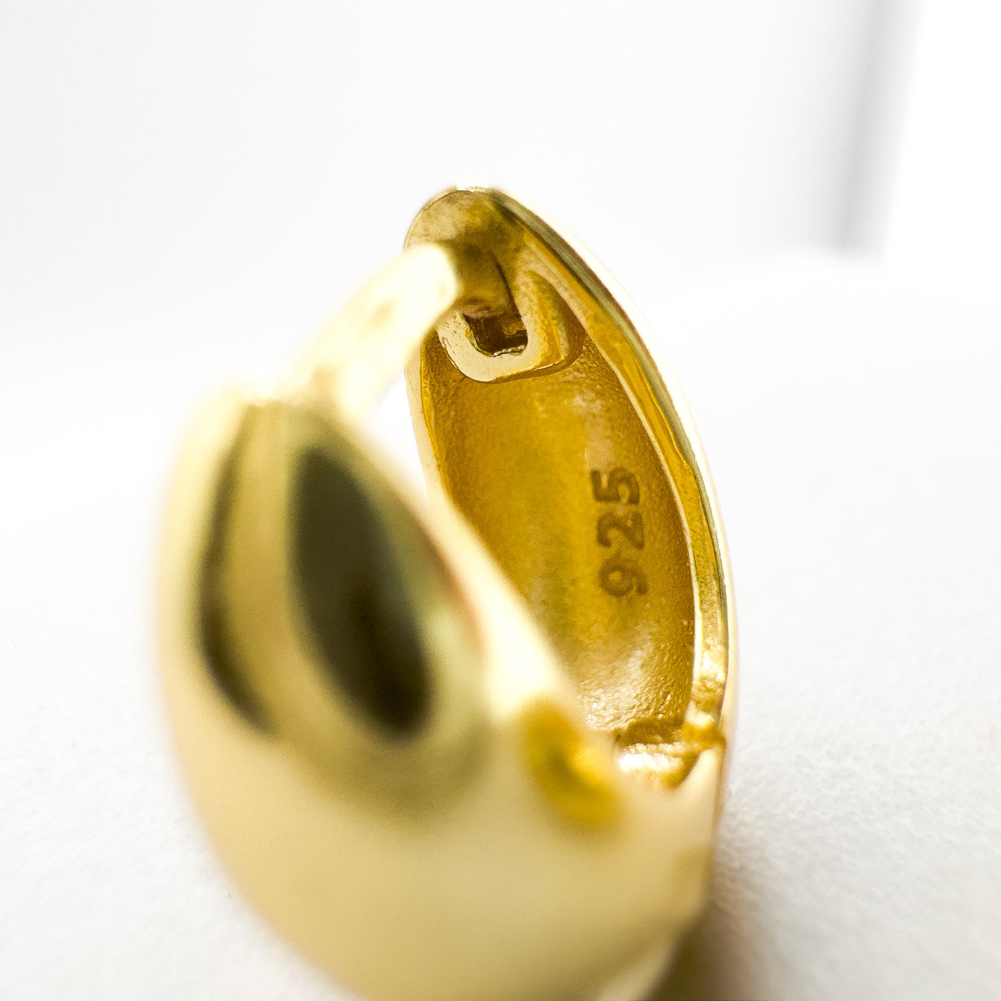 Cameron Chunky Gold Vermeil Mini Hoop Earrings