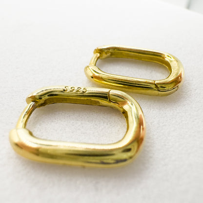 Clem Gold Vermeil Small Hoop Earrings