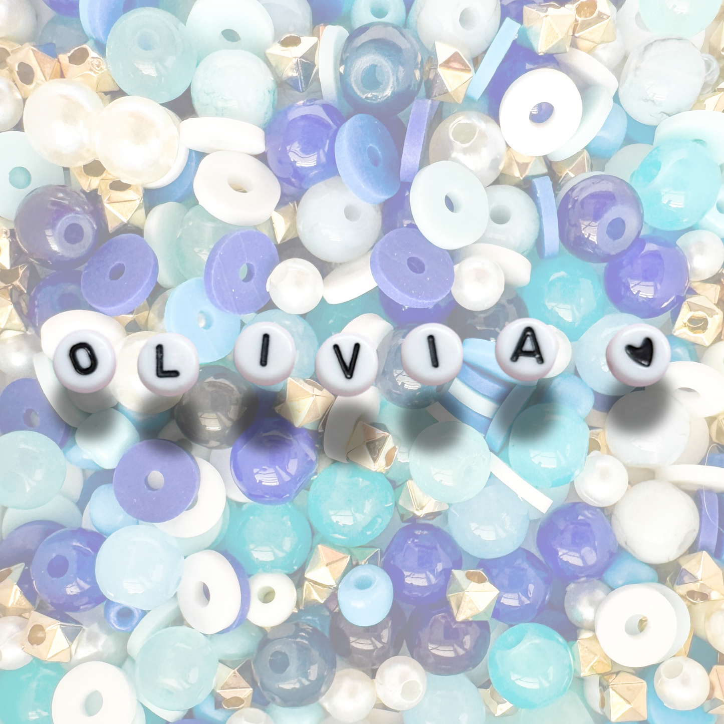 DIY Bracelet Bead Kit | Personalise with Your Name