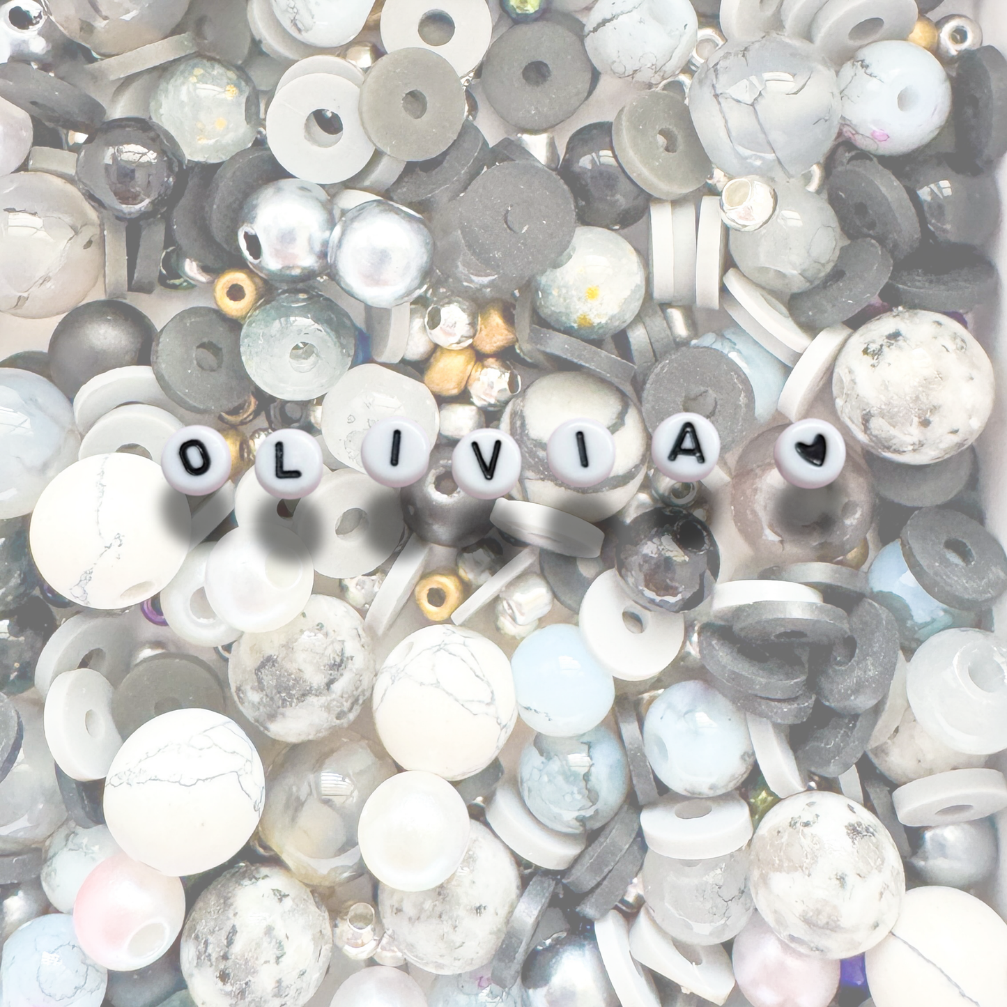 DIY Bracelet Bead Kit | Personalise with Your Name