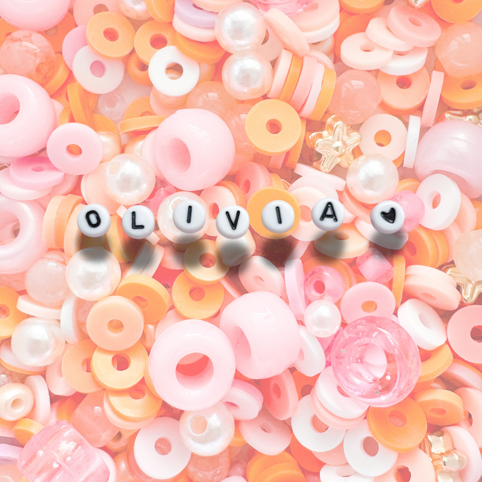 DIY Bracelet Bead Kit | Personalise with Your Name