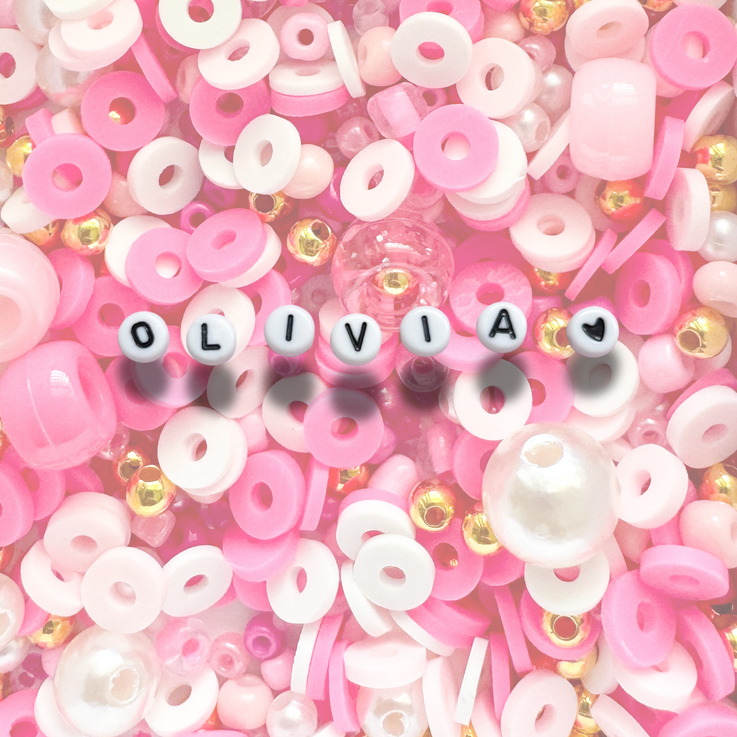 DIY Bracelet Bead Kit | Personalise with Your Name