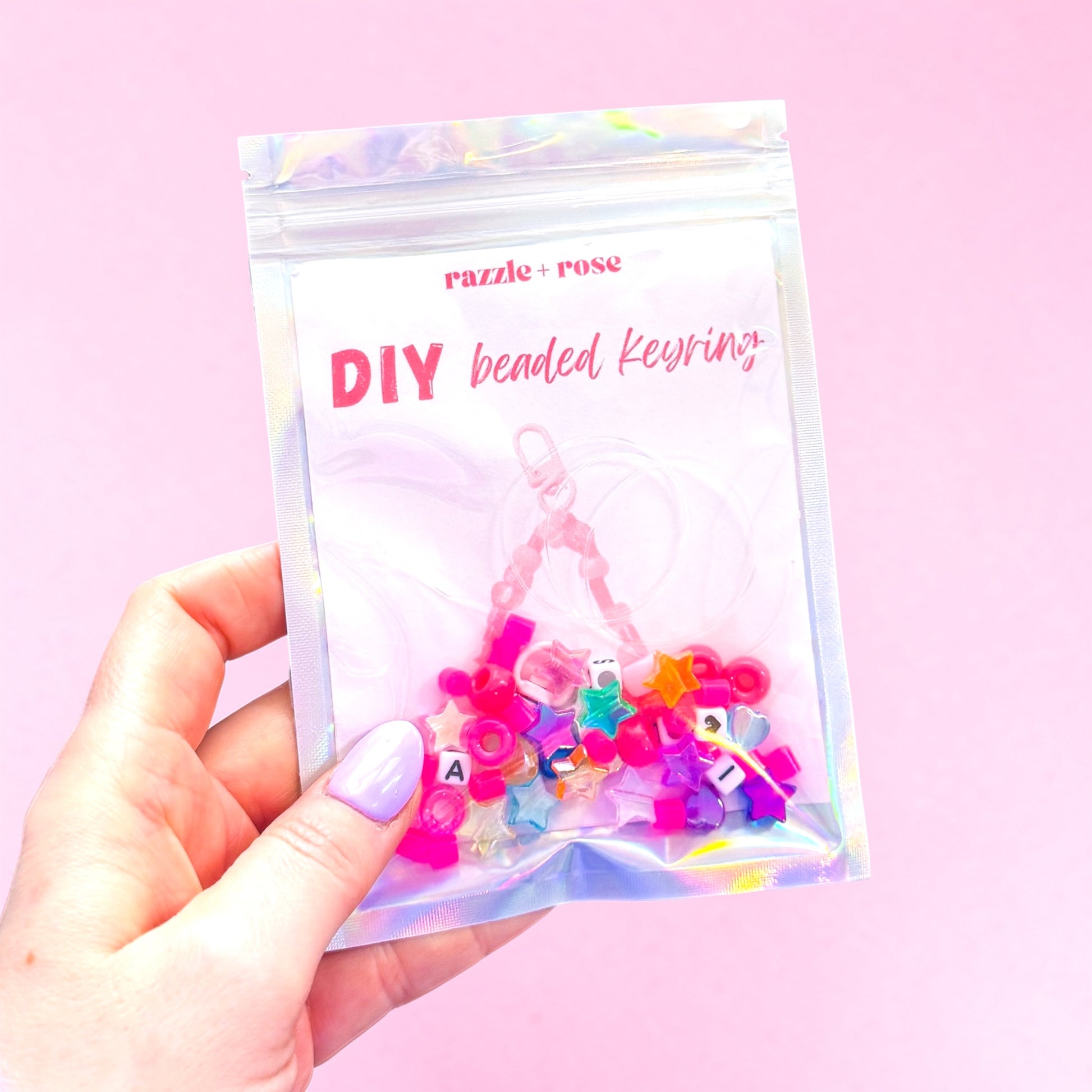DIY Keyring Kit | Personalise with Your Name