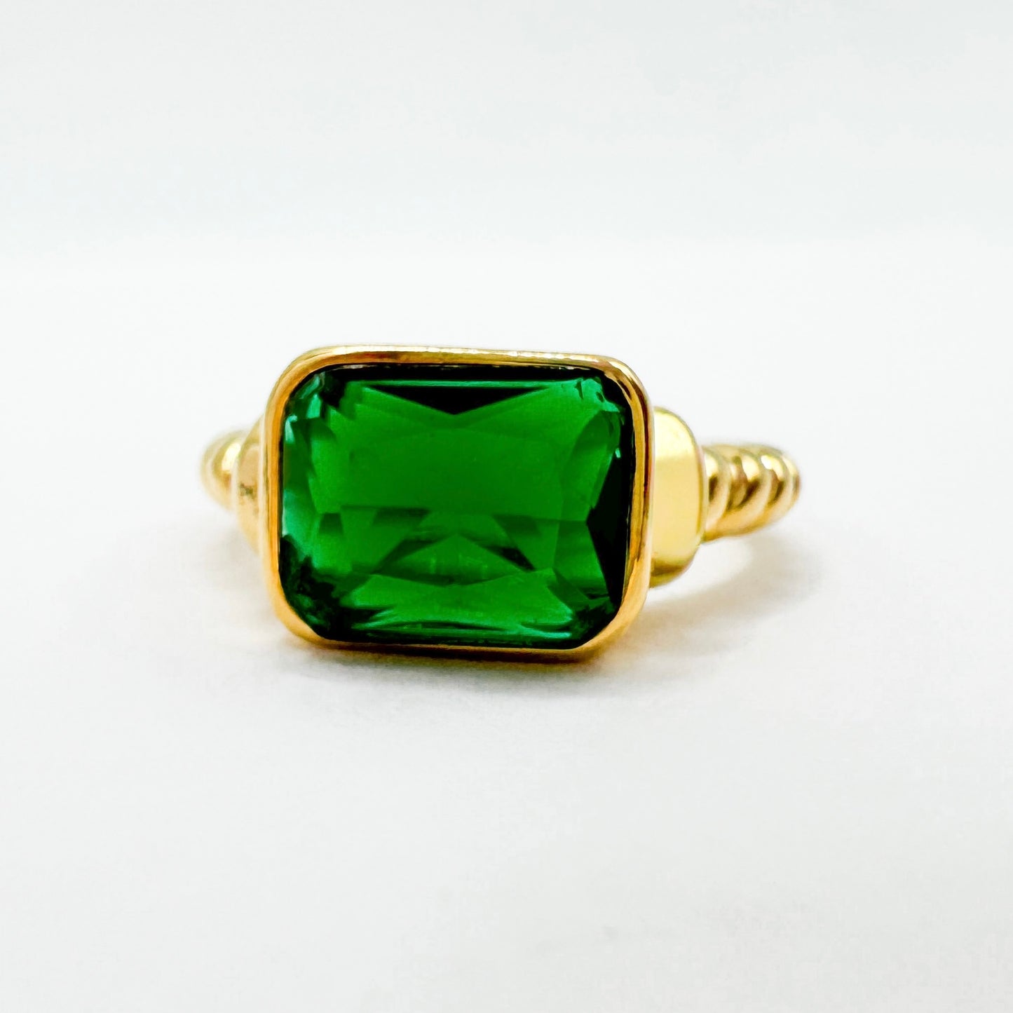 Sophie Green Gemstone Statement Ring
