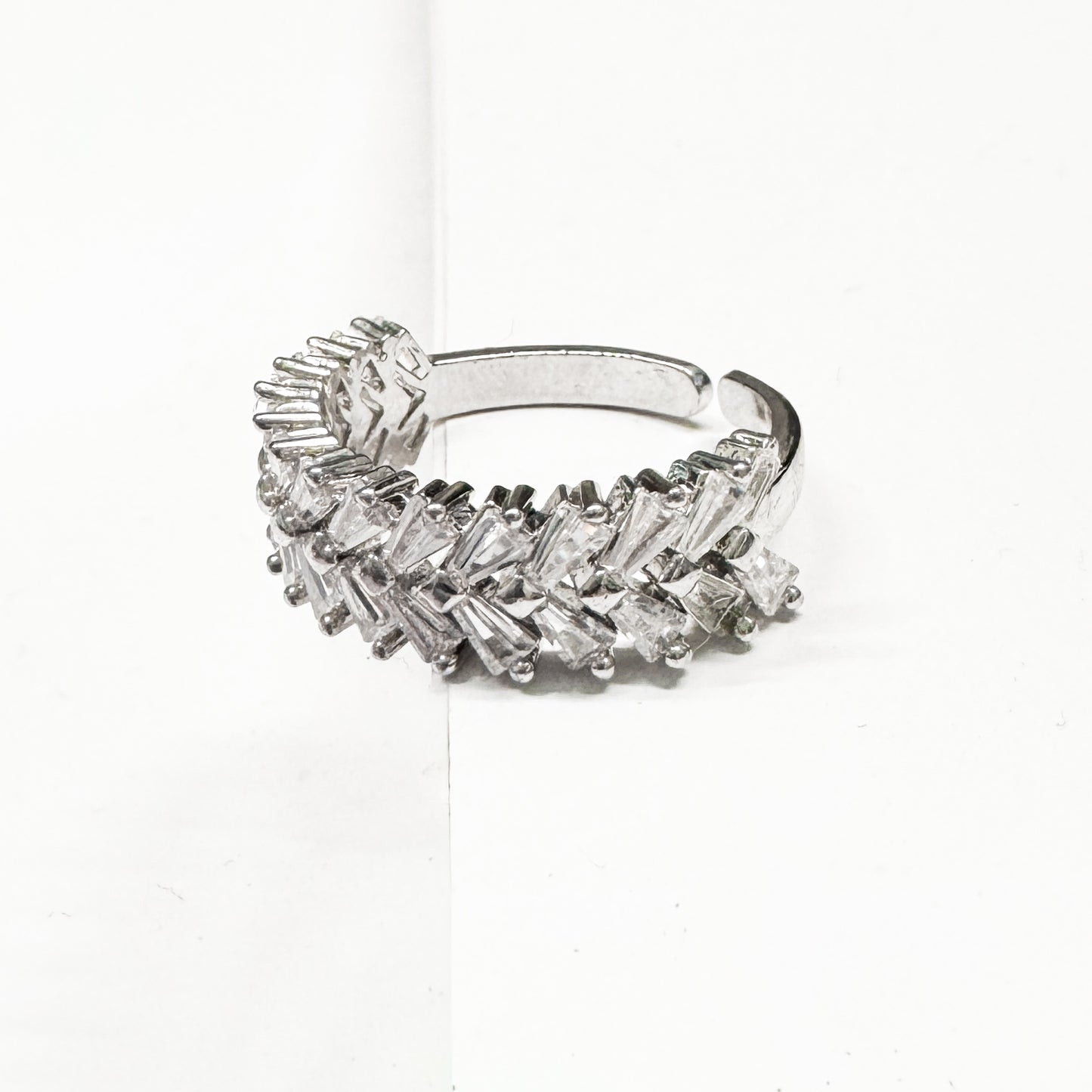 Gaia Silver Adjustable Gemstone Ring