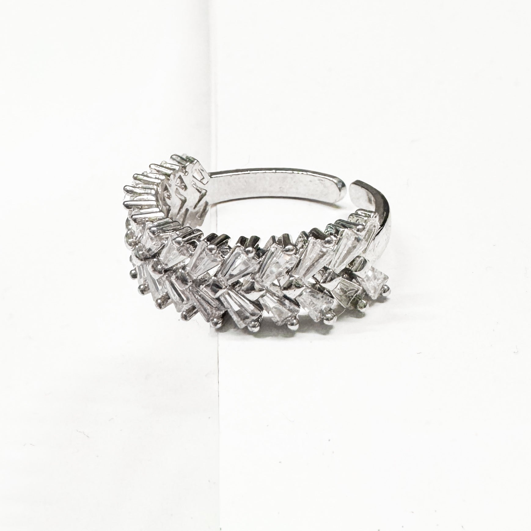Gaia Silver Adjustable Gemstone Ring