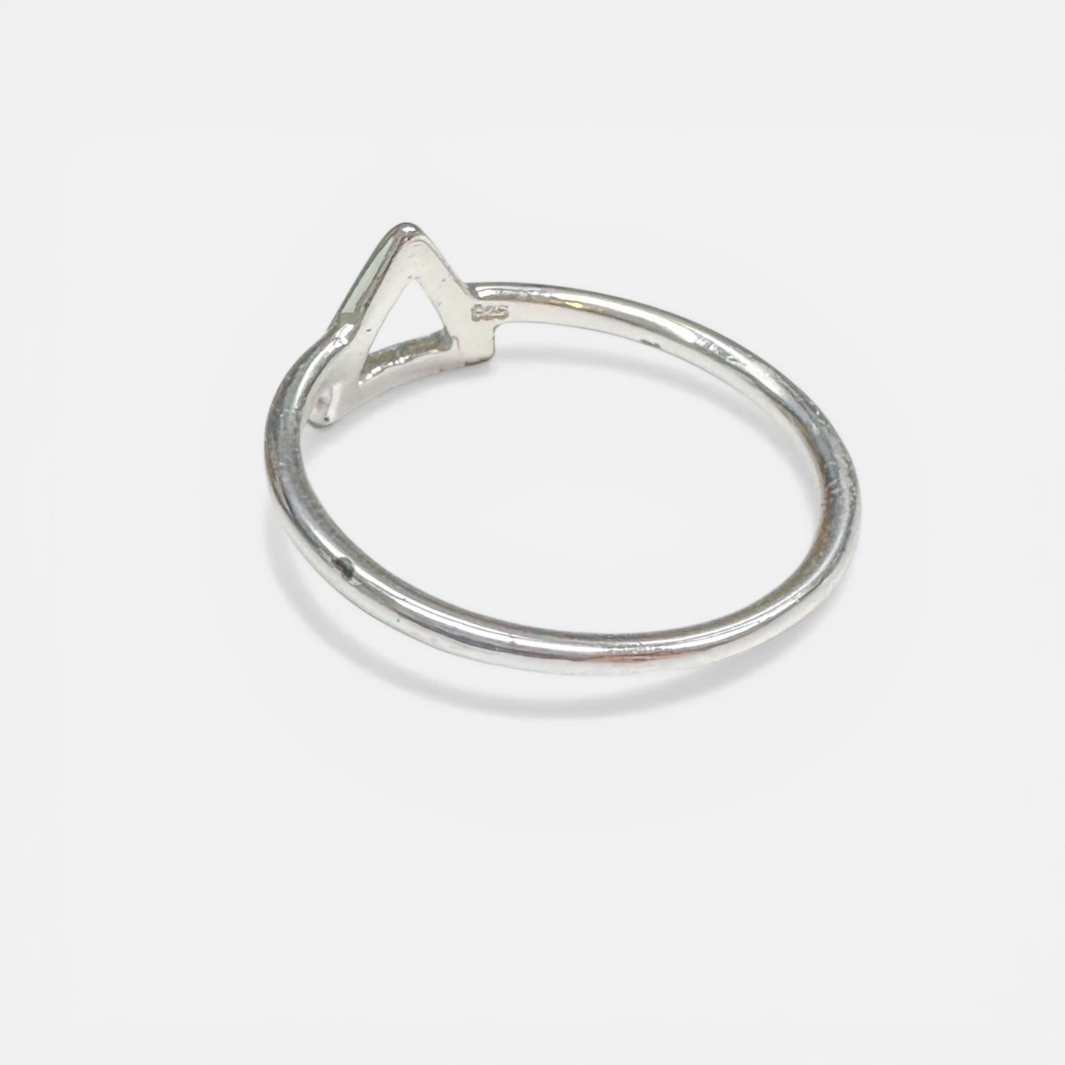 Sterling Silver Geometric Ring