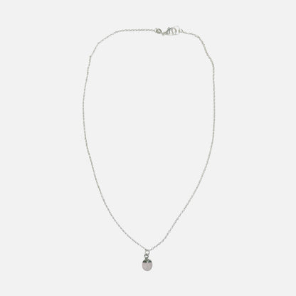 Sterling Silver Rose Quartz Pendant Necklace