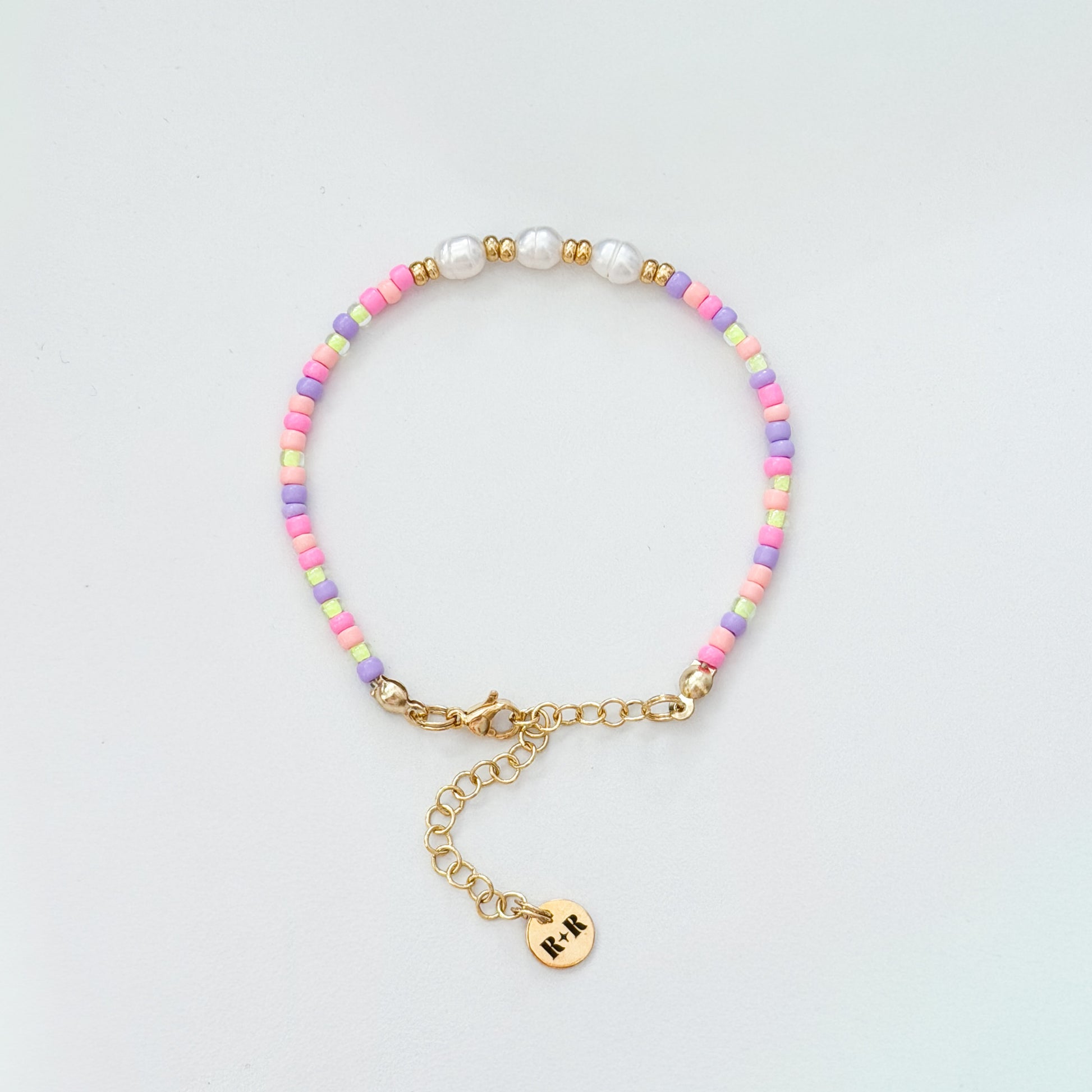 Fiji Pastel Pearl Beaded Bracelet