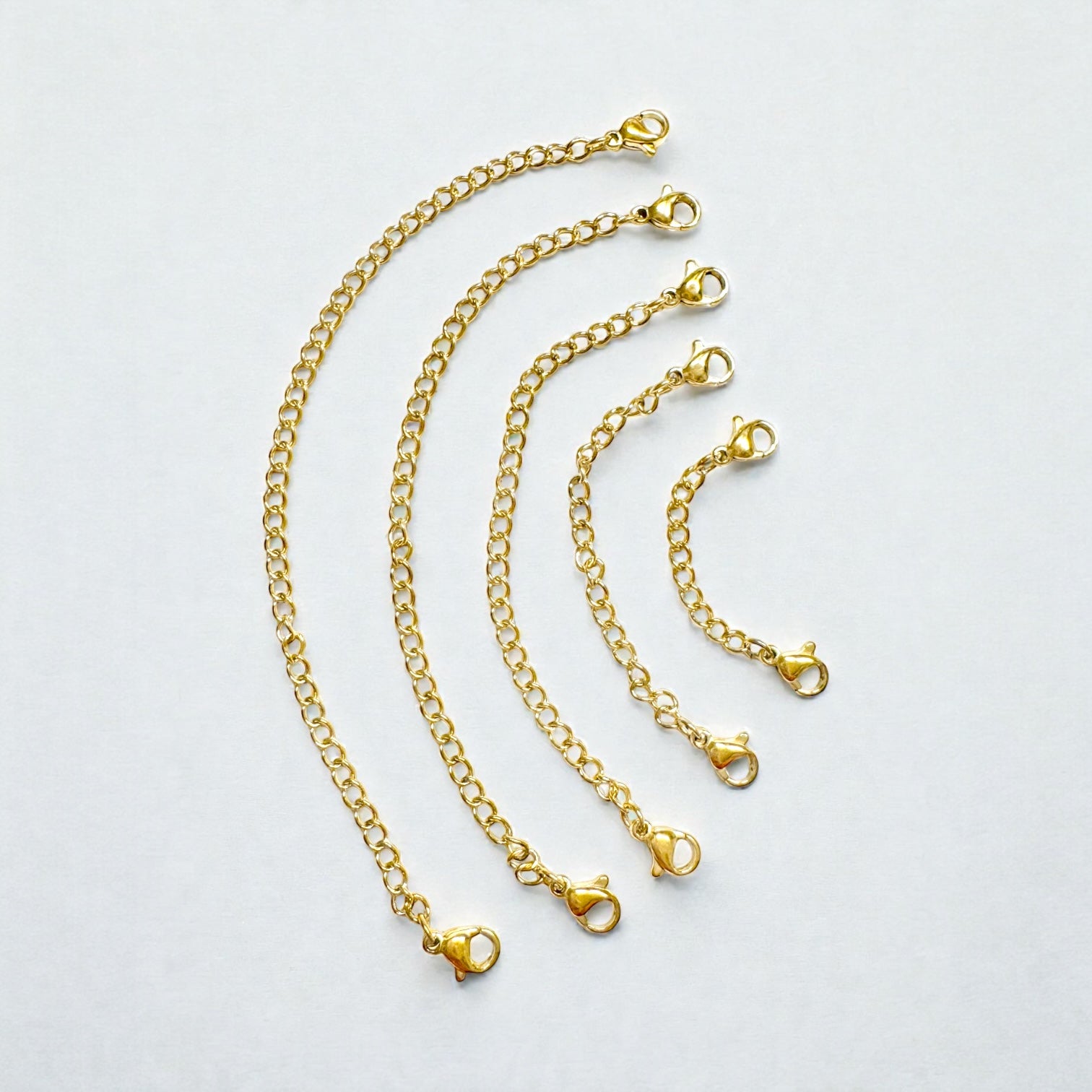 Gold Chain Extenders | 5 pack