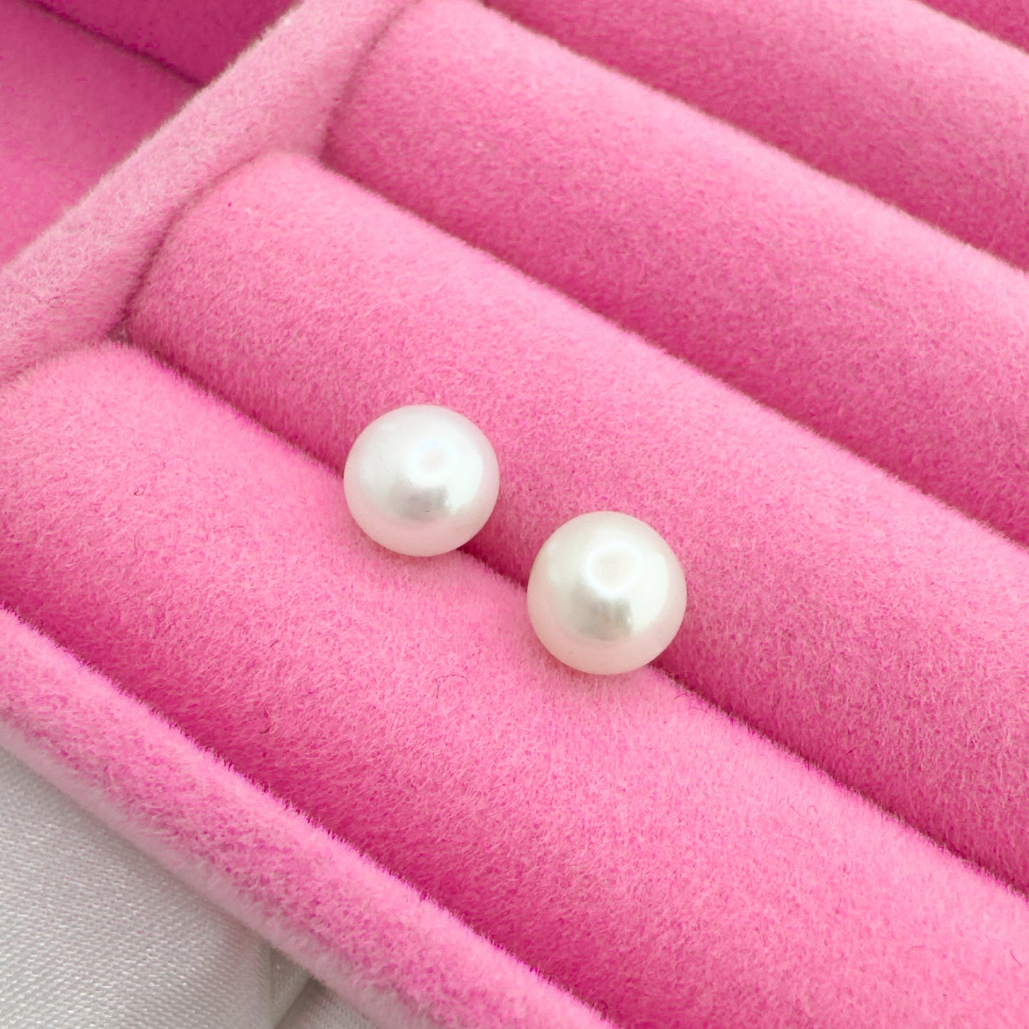 Hope Sterling Silver Freshwater Pearl Stud Earrings