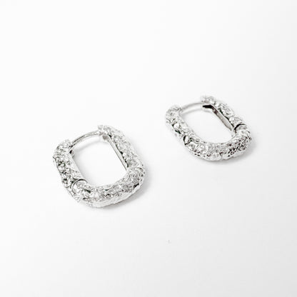 Coco Sterling Silver Small Hoop Earrings