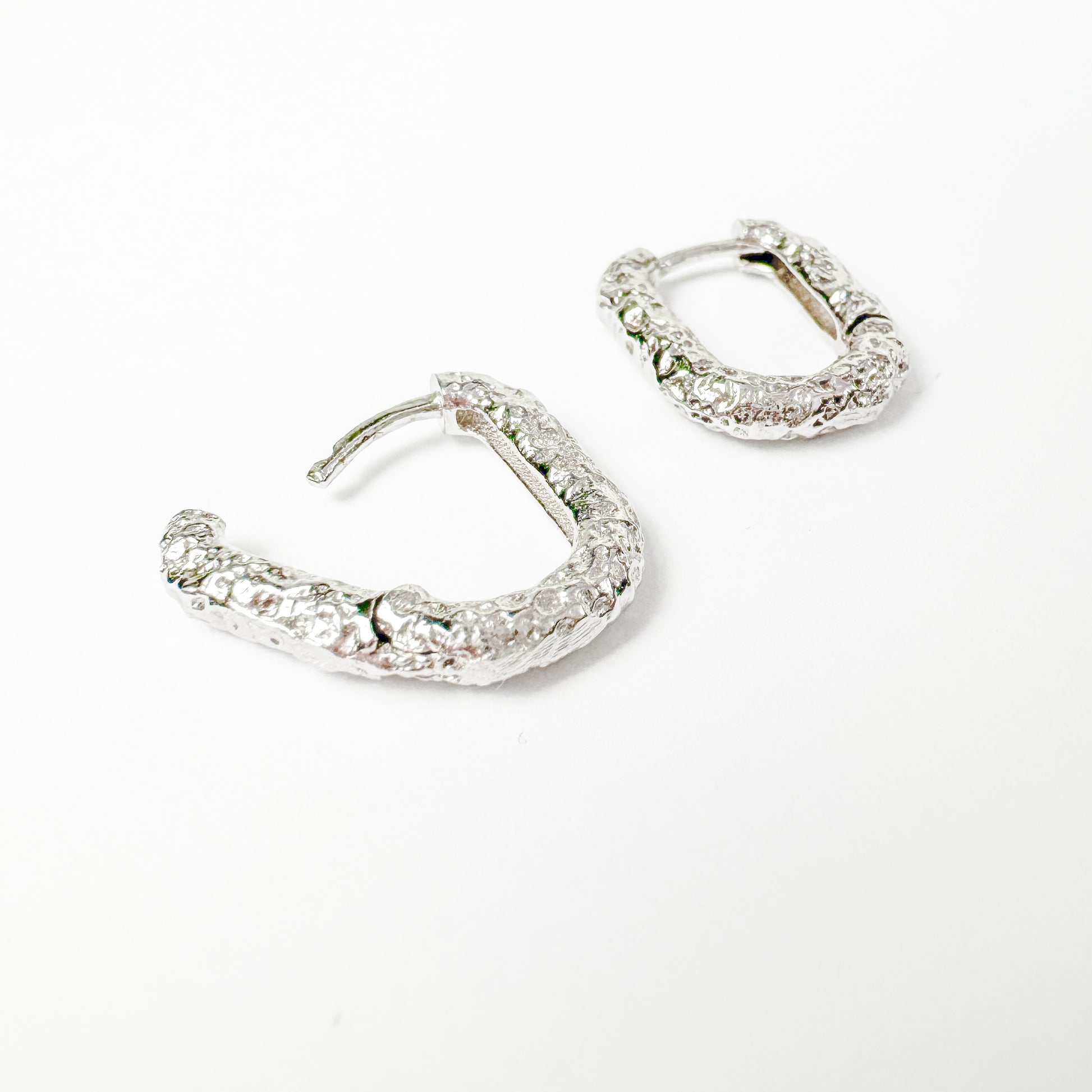 Coco Sterling Silver Small Hoop Earrings