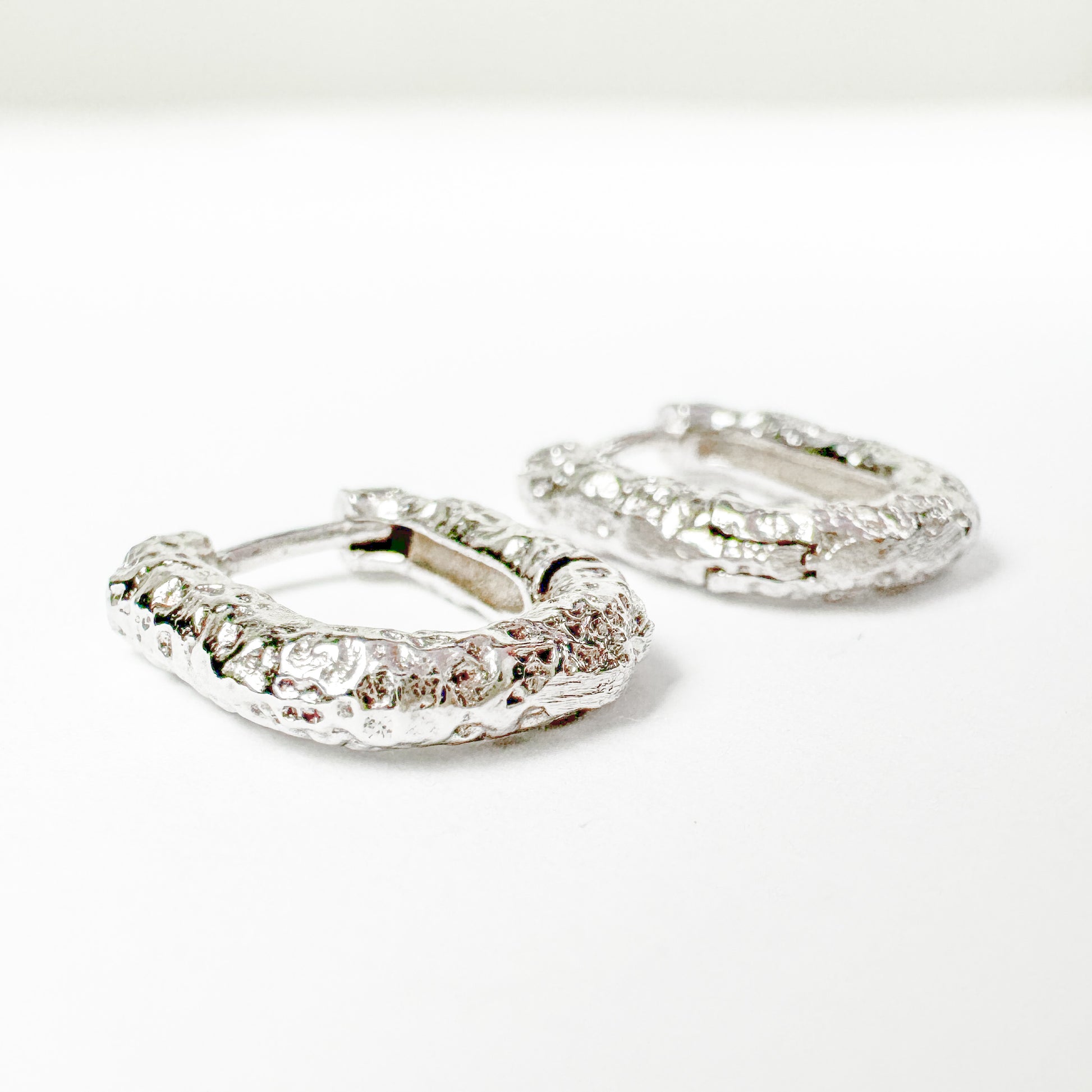 Coco Sterling Silver Small Hoop Earrings