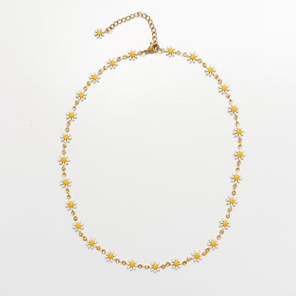 The Flora Jewellery Bundle | Daisy Chain Necklace, Bracelet, Anklet + Earrings