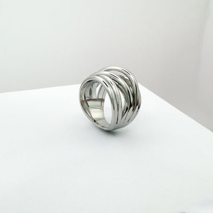 Ivy Chunky Silver Ring