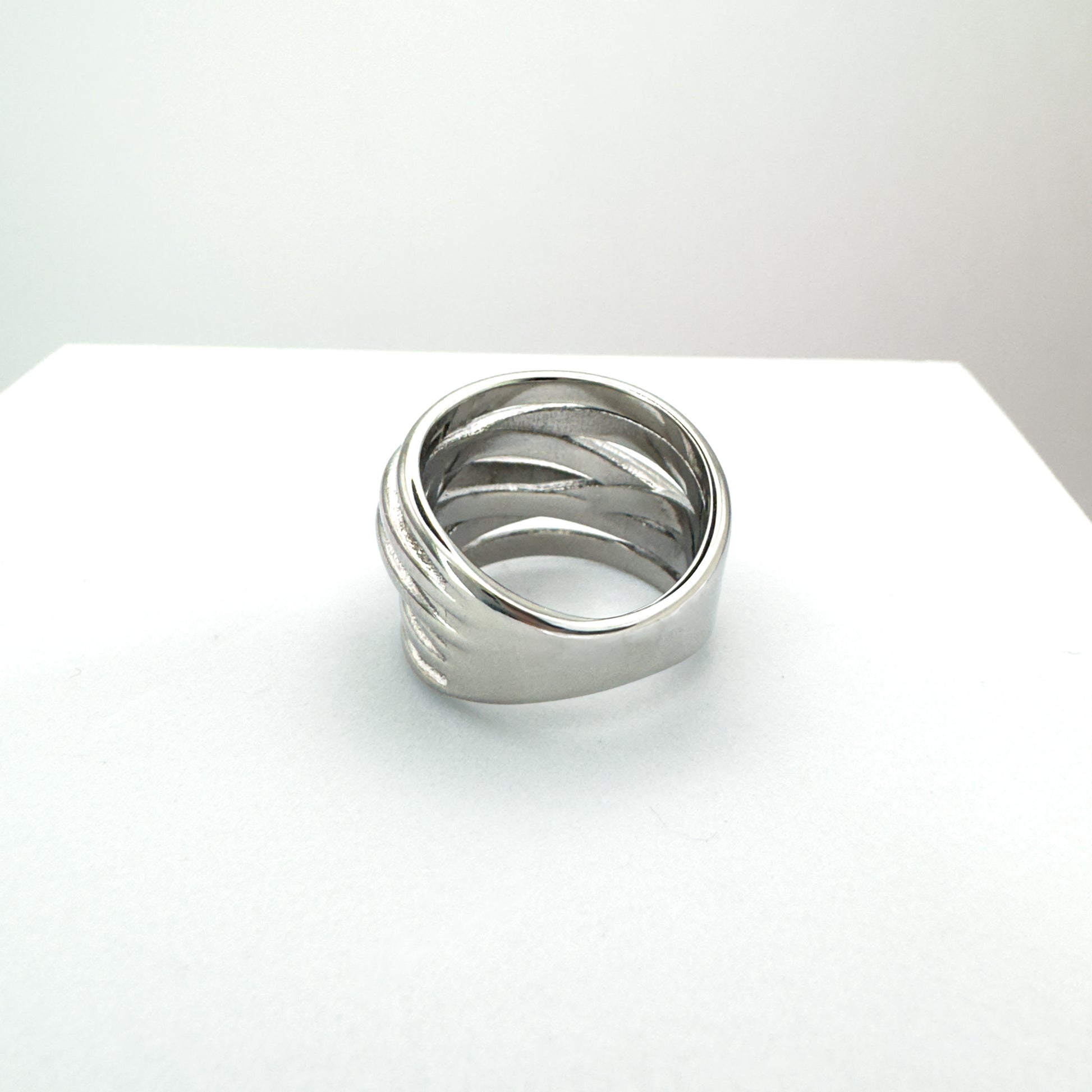 Ivy Chunky Silver Ring