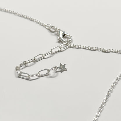 Koh Silver Shell Pendant Necklace