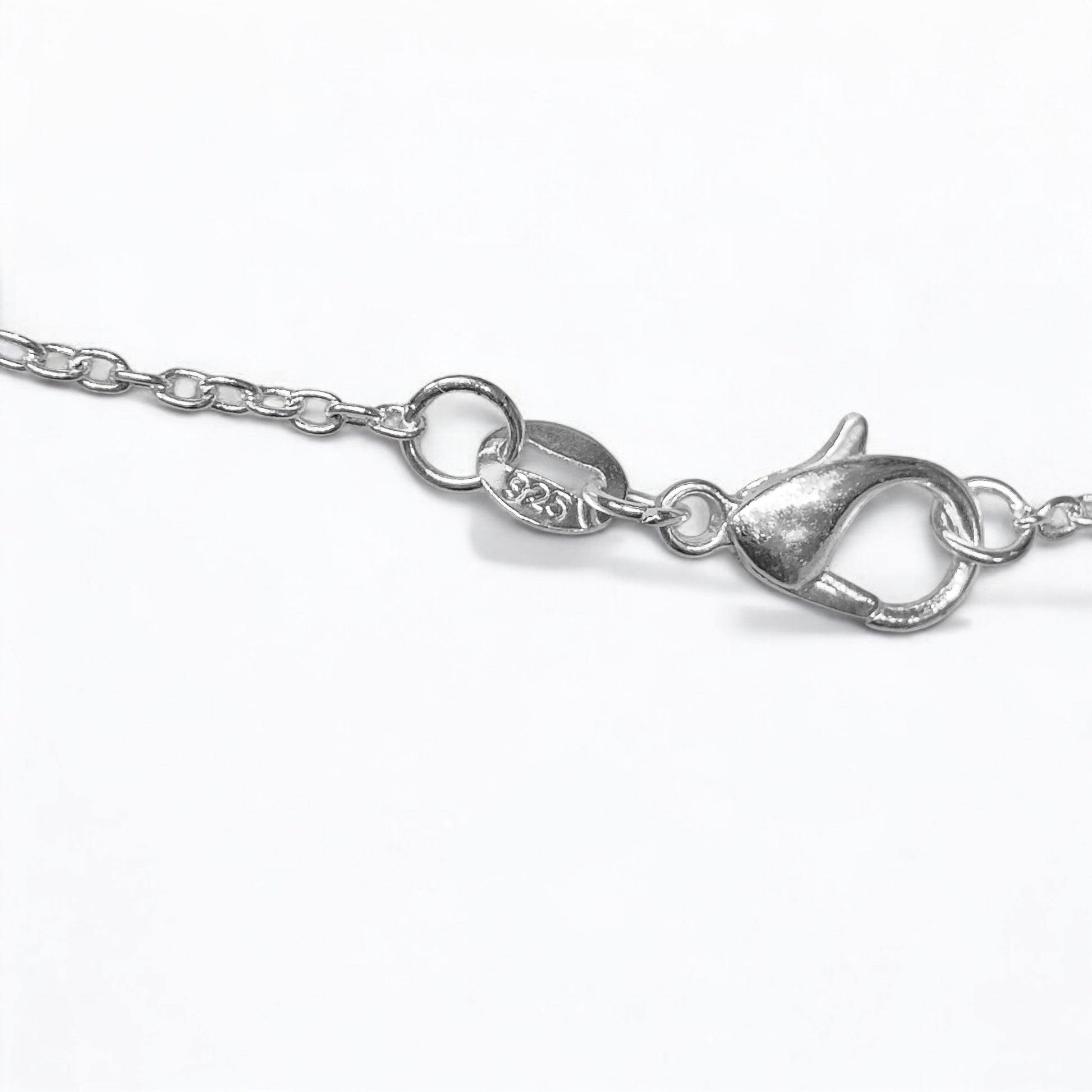 Lauren Silver Star Gemstone Pendant Necklace