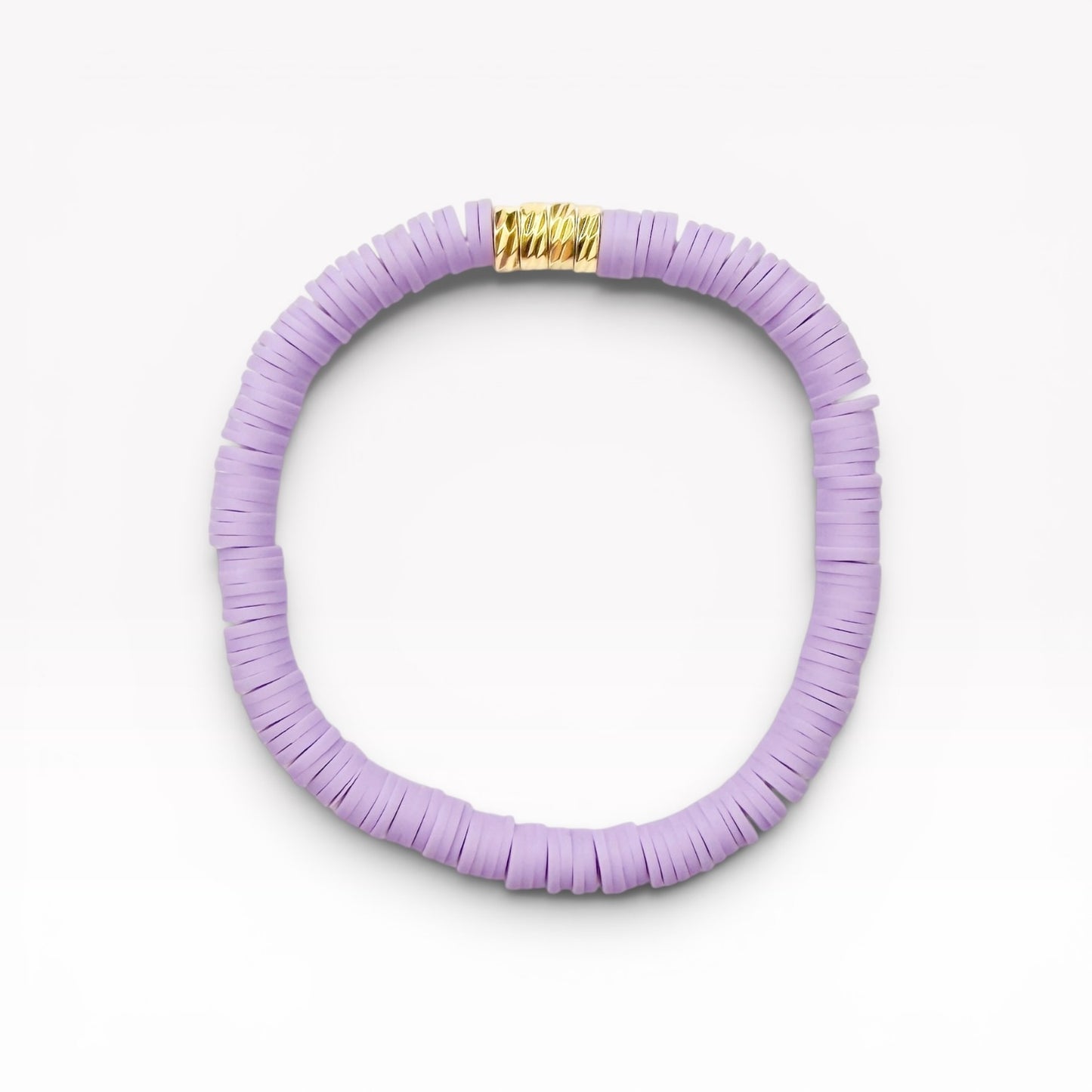 Palermo Colourful Heishi Bead Bracelet | Stretch Fit