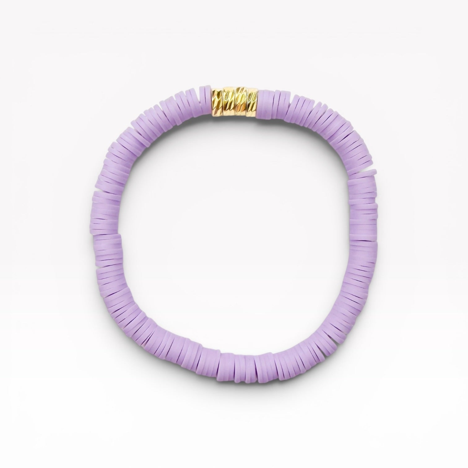 Palermo Colourful Heishi Bead Bracelet | Stretch Fit