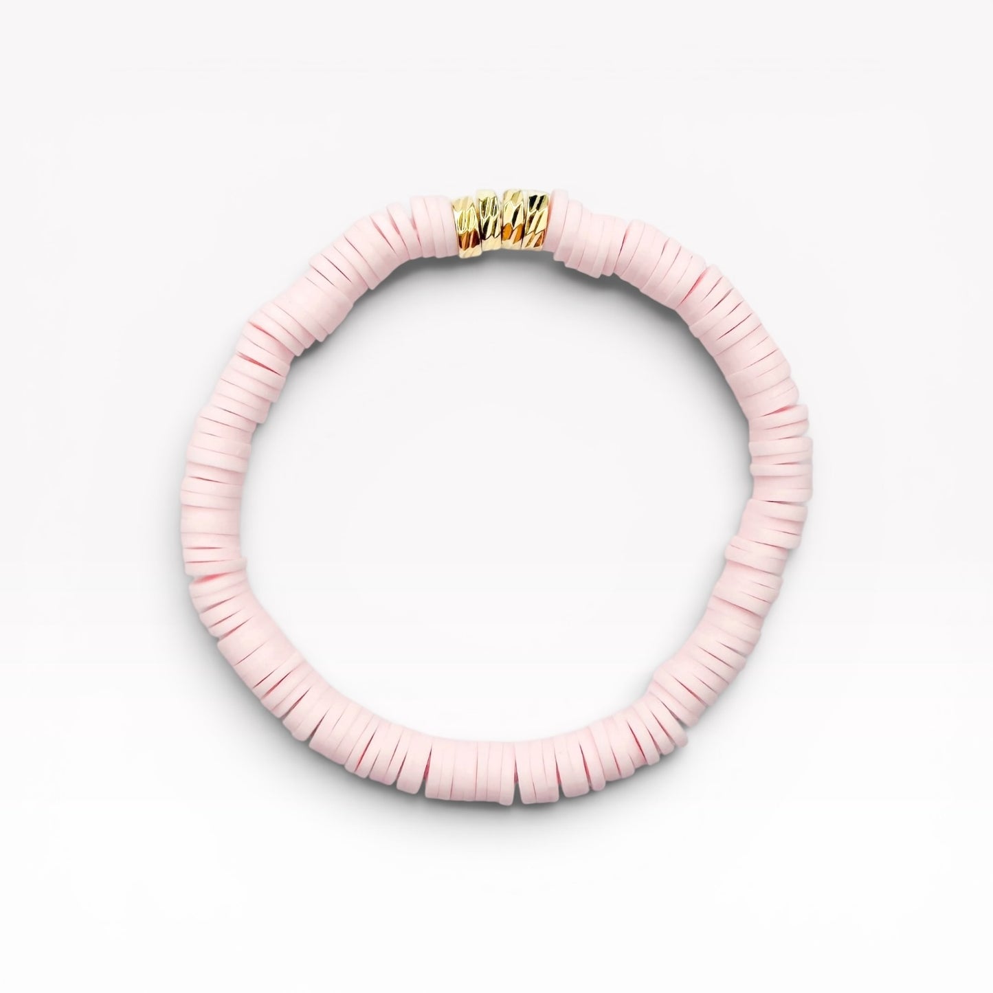 Palermo Colourful Heishi Bead Bracelet | Stretch Fit