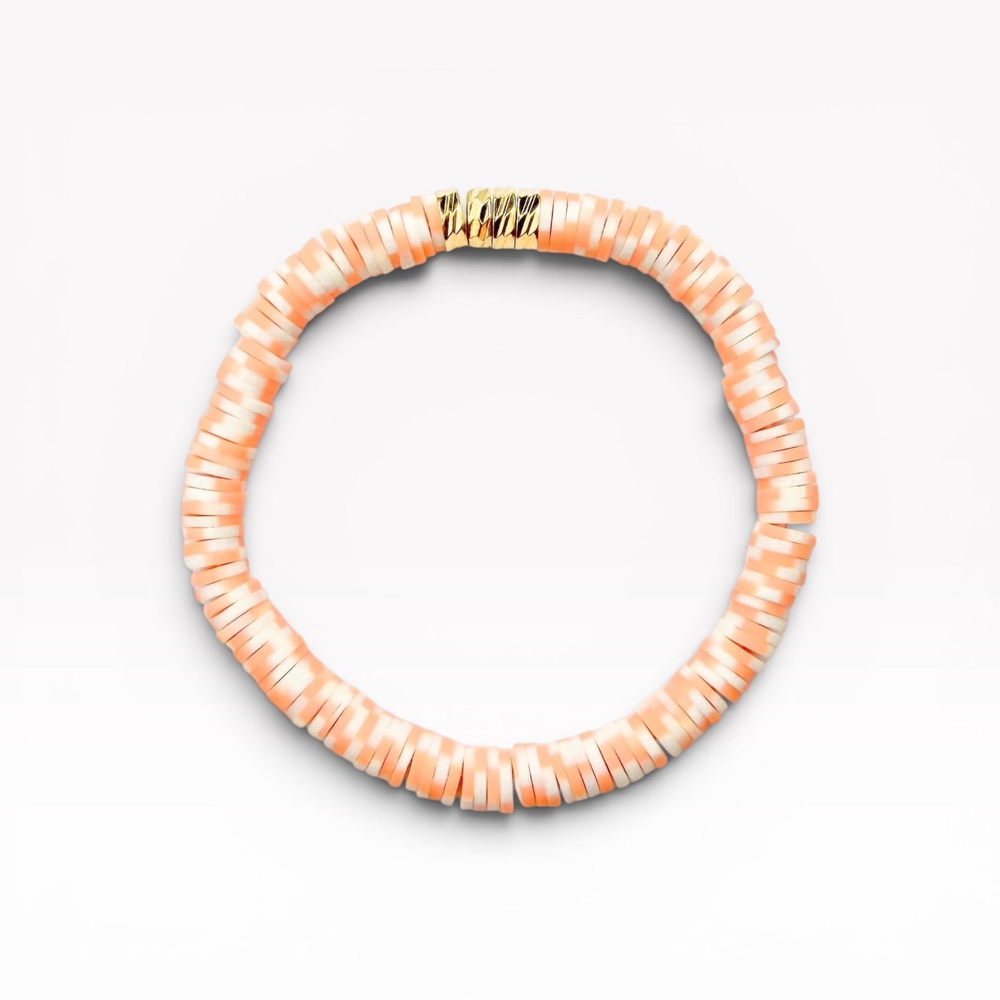 Palermo Colourful Heishi Bead Bracelet | Stretch Fit