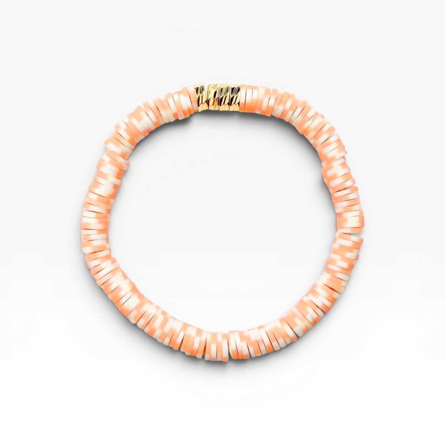 Palermo Colourful Heishi Bead Bracelet | Stretch Fit