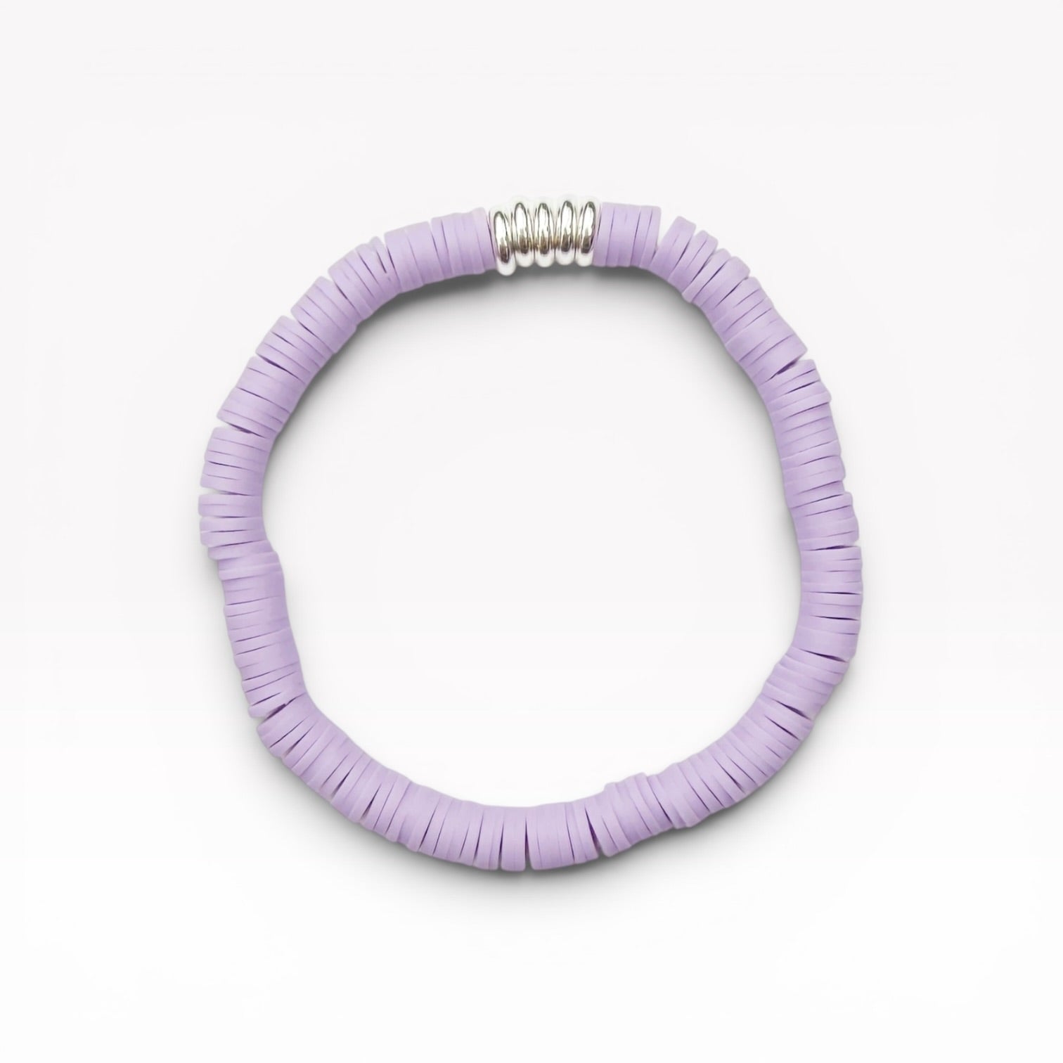 Palermo Colourful Heishi Bead Bracelet | Stretch Fit