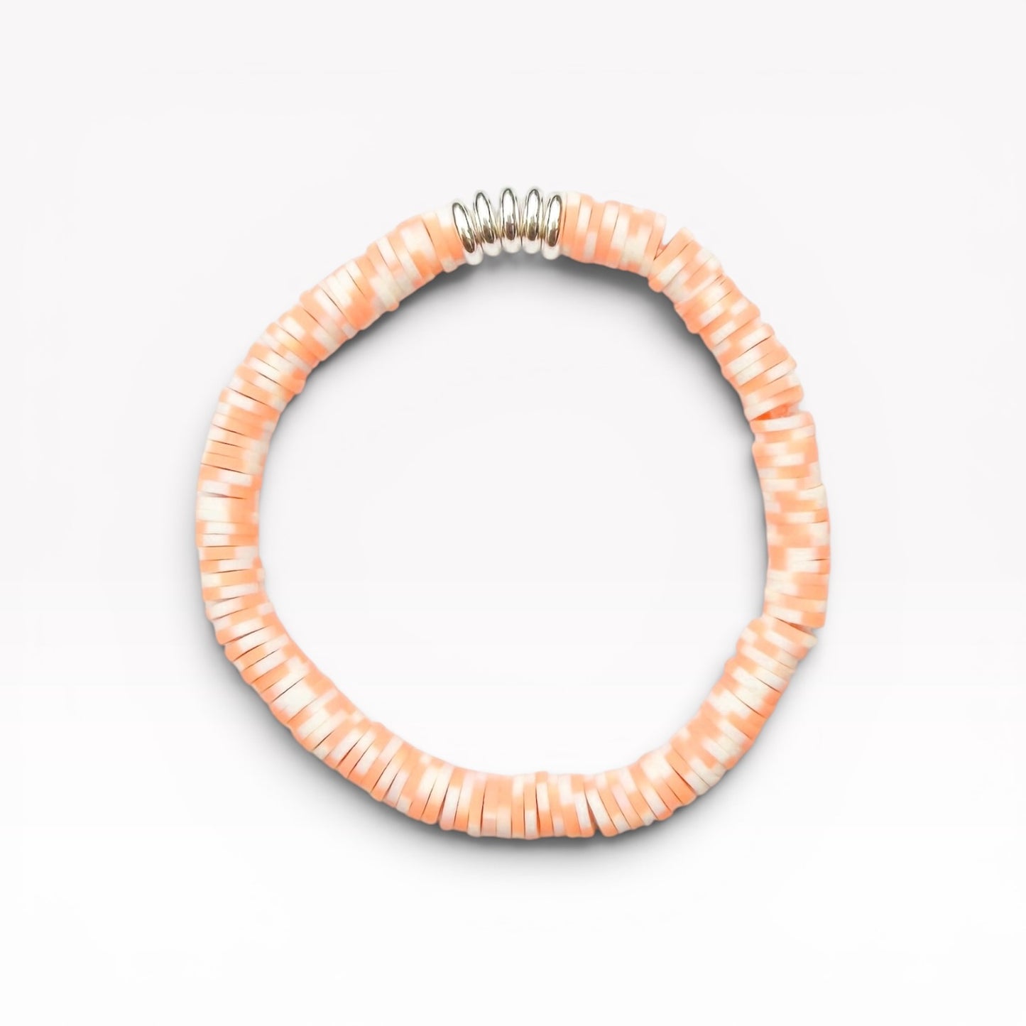 Palermo Colourful Heishi Bead Bracelet | Stretch Fit