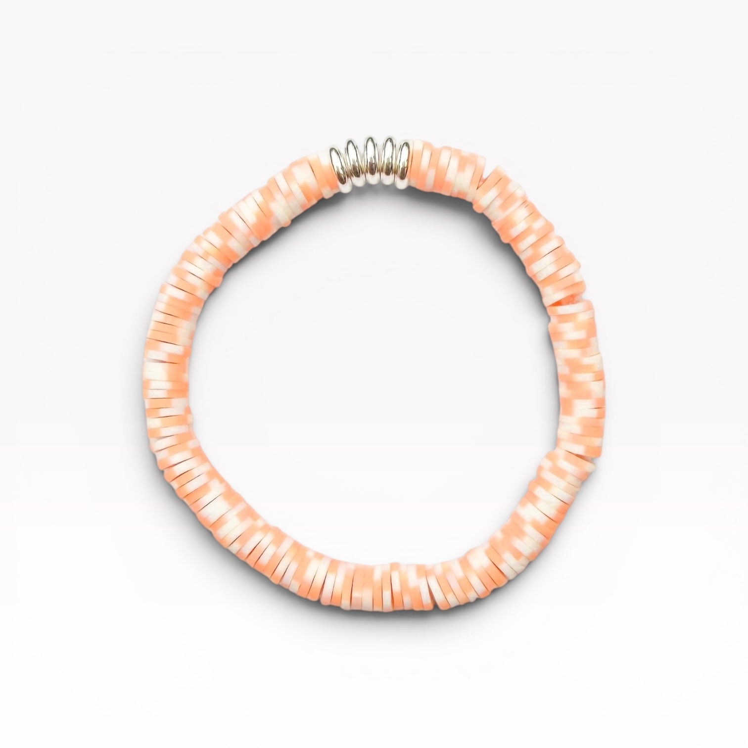 Palermo Colourful Heishi Bead Bracelet | Stretch Fit