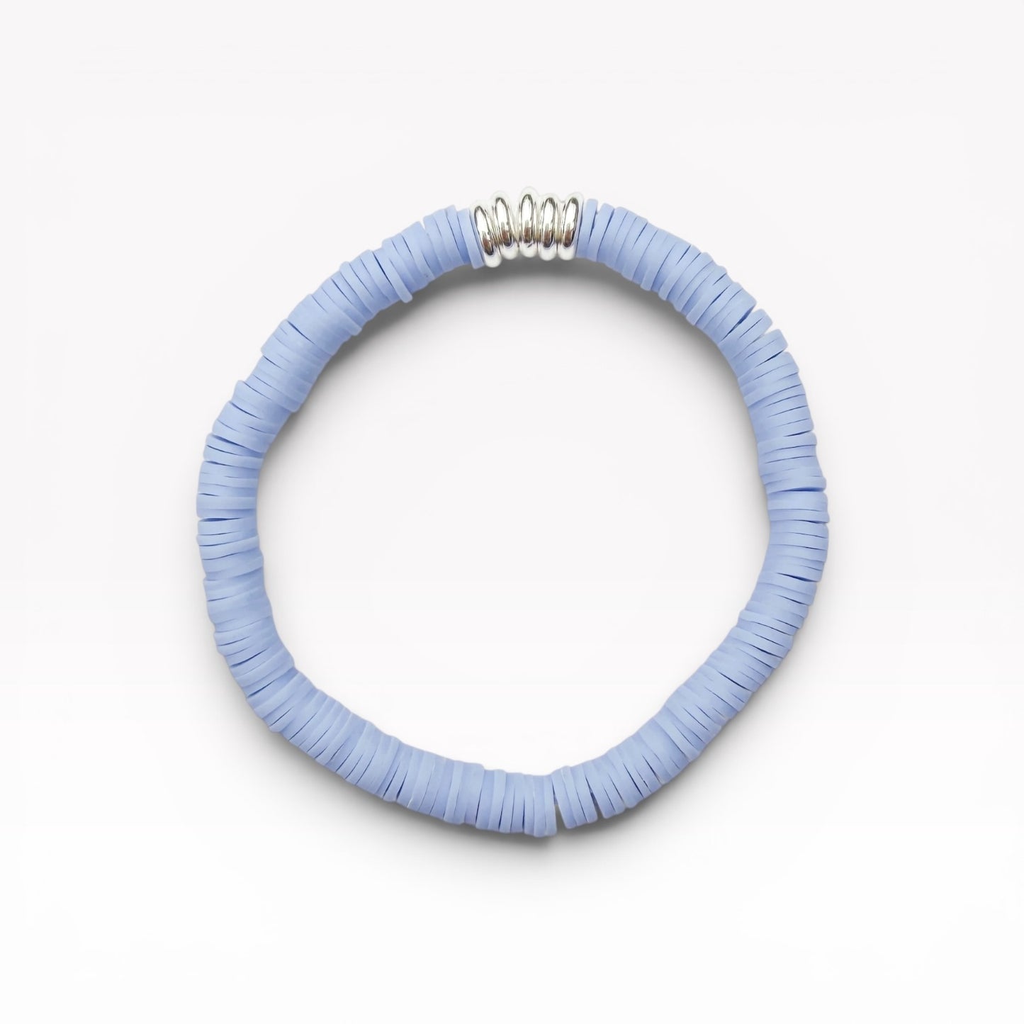 Palermo Colourful Heishi Bead Bracelet | Stretch Fit
