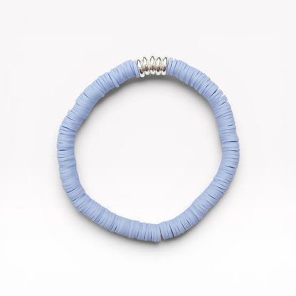 Palermo Colourful Heishi Bead Bracelet | Stretch Fit