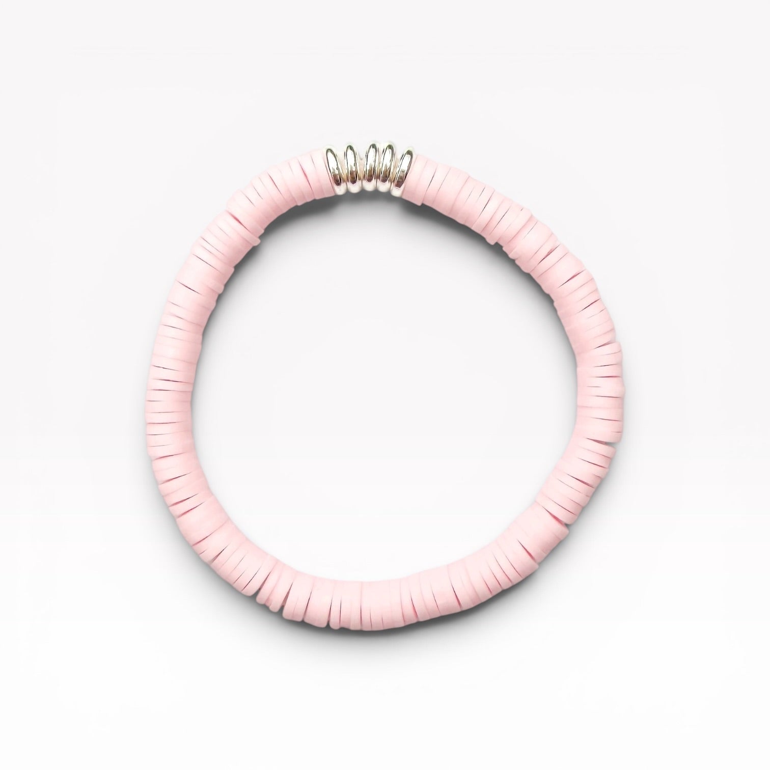 Palermo Colourful Heishi Bead Bracelet | Stretch Fit
