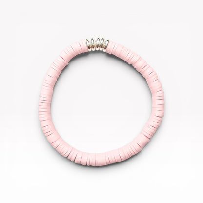 Palermo Colourful Heishi Bead Bracelet | Stretch Fit
